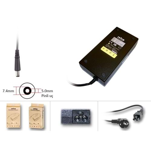 RETRO Hp Compaq 150W Pinli Uç Notebook Adaptör RNA