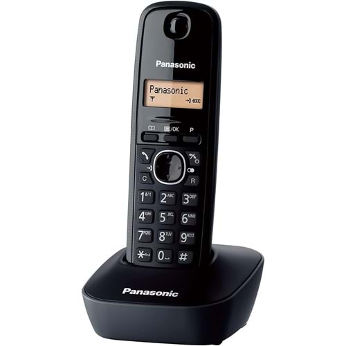 Panasonic KX TG1611 Dect Telefon,Siyah-Gri
