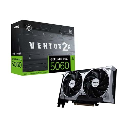 Msi 8Gb Rtx 5060 Ventus 2X 8G Oc Gddr7 128Bit