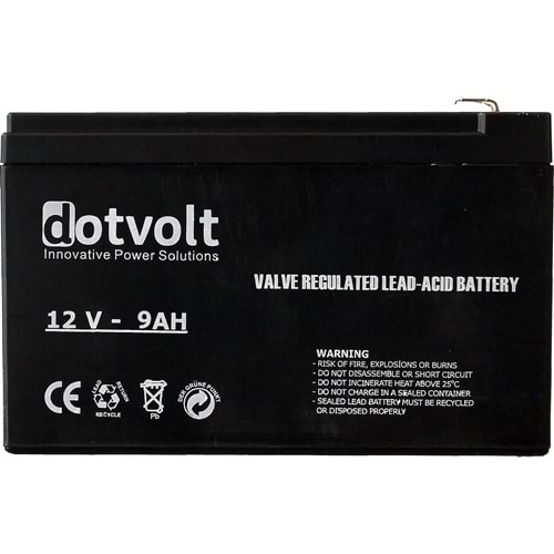Dotvolt 12v 9Ah Ups Akü