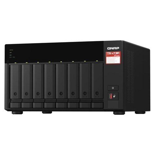 Qnap TS-873A-8GB Nas Kayıt Cihazı (8GB Ram) (8 Disk Yuvalı) Tower Tipi - Distribütör Garantili