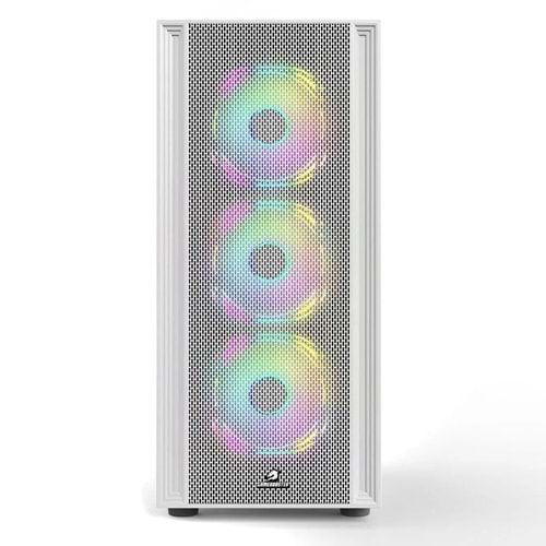 GAMEBOOSTER 650W ATX GB-G1201BW BEYAZ ARGB 80+ MES