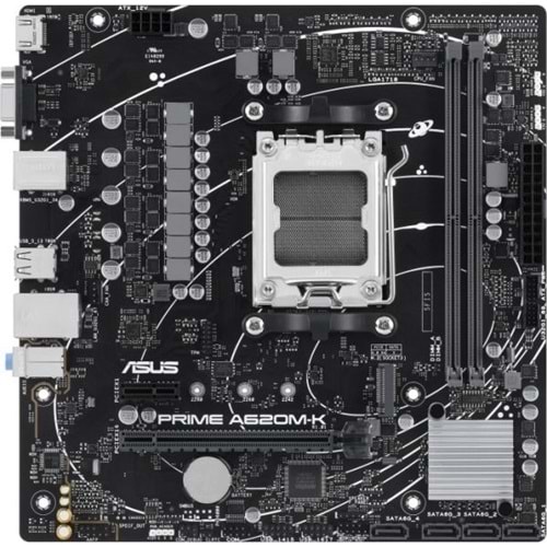 Asus Prime A620M-K Amd Am5 Ddr5 Hdmi+Vga M.2