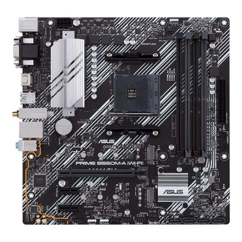 ASUS PRIME B550M-A (WI-FI) DDR4 4600Mhz mATX AM4
