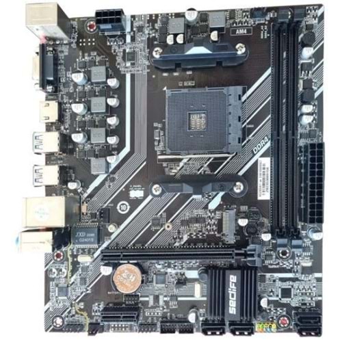 Seclife A520DA1 Am4 Vga+Hdmi, Usb3.0 M.2 DDR4 Mat