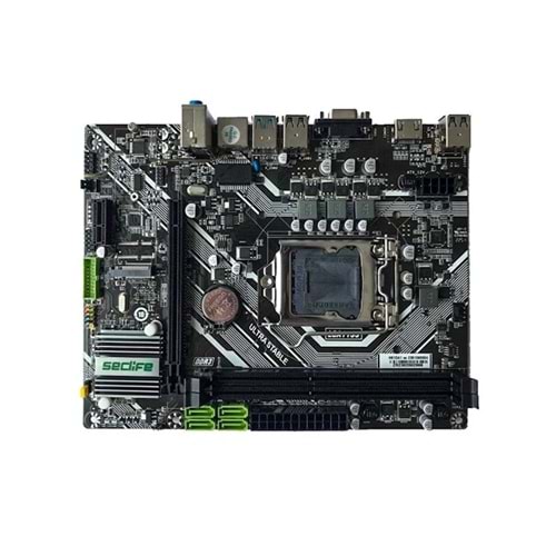 Seclife H61DA1 1155P Ddr3 Lan+Hdmi+Vga+M.2 mATX