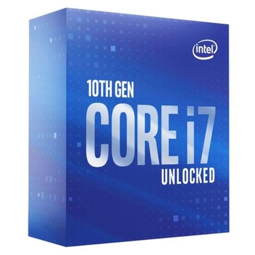INTEL CORE I7 10700F 2.9GHz 1200P 16MB BOX (65W) VGA YOK