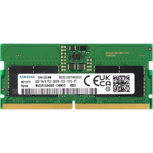 SAMSUNG 8 GB DDR5 5600 MHz SODIMM KUTUSUZ M425R1GB4PB0-CWMOL