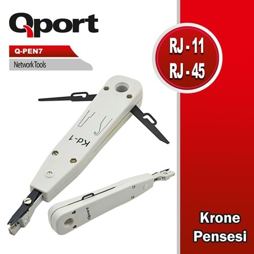 Qport Q-PEN7 Krone çakma pensesi
