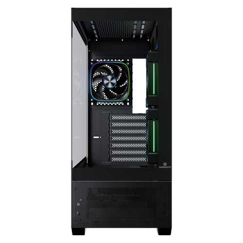 GAMEBOOSTER 750W 80+ BRONZE NYVRA ALPHA JBST-GBXMC03 3-RGB Fanlı Gaming Mid-Tower PC Kasası