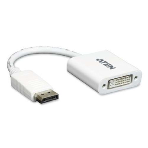 ATEN-VC965 20cm DISPLAYPORT => DVI ÇEVİRİCİ (Giriş:Displayport-Erkek => Çıkış : DVI-Dişi)