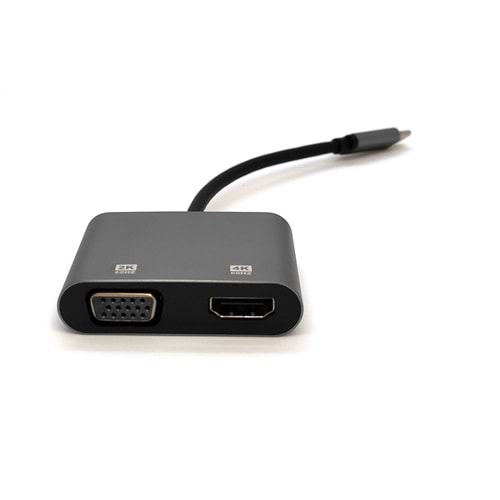 Beek BC-DSP-ADP-USBC-HAVG USBTip-C(3.1 Gen)=>HDMI+ VGA
