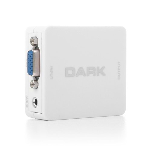 Dark DK-HD-AVGAXHDMI Analog Vga+Ses=>Dijital Hdmi Çeviric ( Giriş: Analog Vga+Ses => Çıkış: Hdmi )
