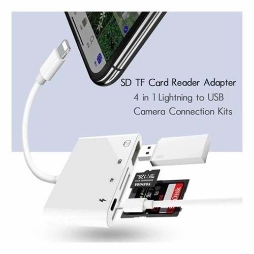 Daytona NK108L iPhone lightning=>TF SD USB3.0 dosy