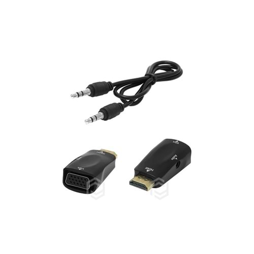 Frisby FA-6664C HDMI=>VGA+Ses Aktif dönüştürücü