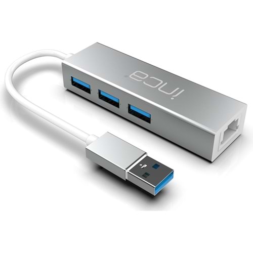 Inca IUSB-03T USB3.0=>RJ45 Ethernet+3*USB3.0