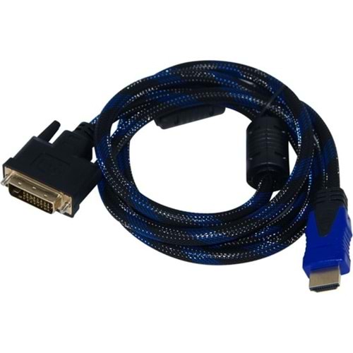 Qport Q-HDV 1,5m DVI(24+1)=>HDMI çevirici kablo
