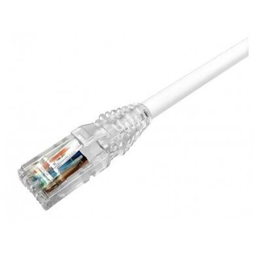 Commscope NPC06SZDB-WT025C 25cm CAT 6 beyaz patch kablo,LSZH