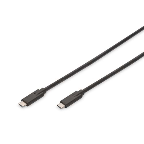 Digitus AK-300139-010-S 1m Usb Tip-C E/E Gen2,5A, 10GB kablo (Giriş: Usb Type-C => Çıkış:Usb Type-C)