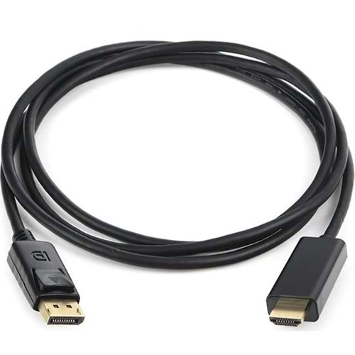 Dark DK-CB-DPXHDMIL180 1,8m Dp=>Hdmi kablo (Giriş:DisplayPort==>Çıkış:Hdmi) Golden tip 2160p