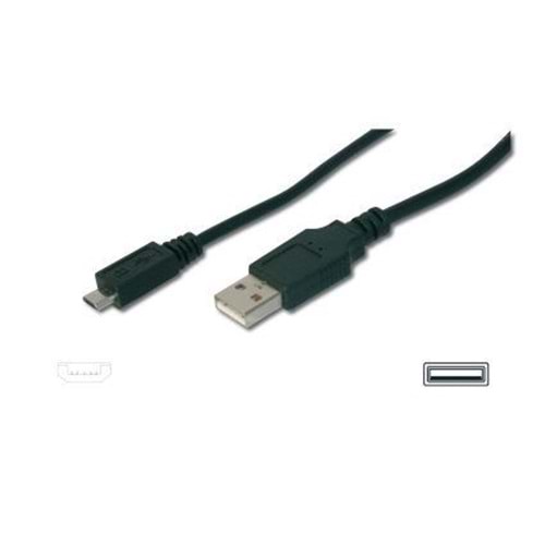 Digitus AK-300110-030-S 3m USB A(E)=>Micro USB B( B(E)kablo