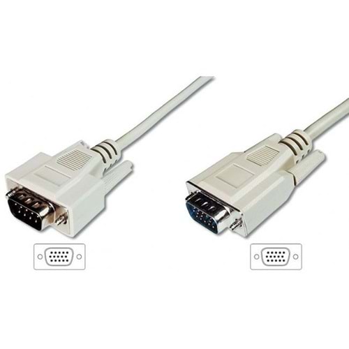 Digitus AK-310100-018-E 1.8m VGA HD15E/15E Kablo