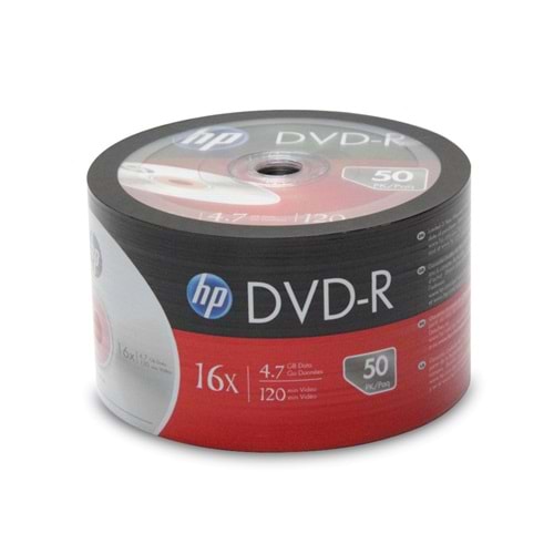 Hp DVD-R 16X 120Dk.4,7G 50'li Spindle (DME00070-3)