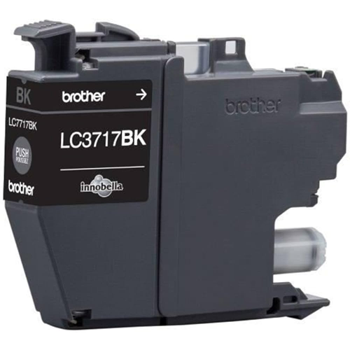 BROTHER LC3717BK Orijinal Siyah Mürekkep Kartuşu (~550 Sayfa Baskı Kapasiteli)