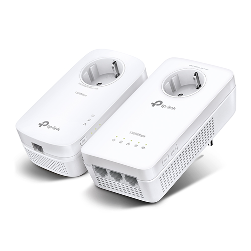 TP-LINK TL-WPA8631P KIT AV1300 Gigabit Passthrough Çift Bant Powerline Wi-Fi Seti (2'li Paket)