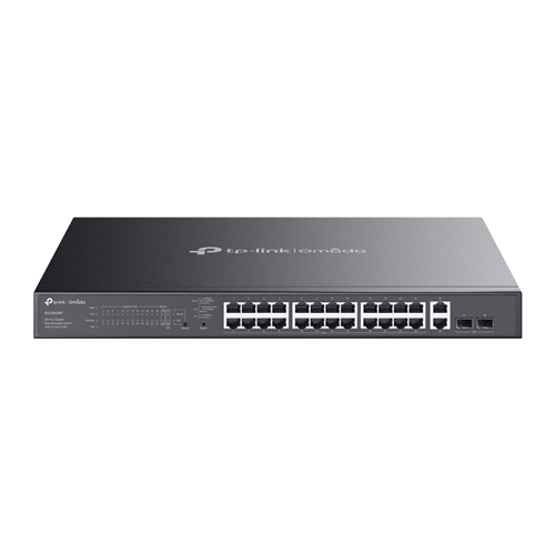TP-LINK 24port PoE 384w 2-SFP Gigabit Yönetilebilir Switch Omada ES228GMP