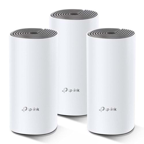 TP-LINK DECO E4-3P WIFI5 AC1200 Dual Band Mesh Router 3-lü set