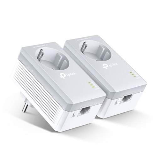Tp-link TL-PA4010P KIT AV500 Nac güç soketli power powerline adaptör (3yıl üretici garantili)