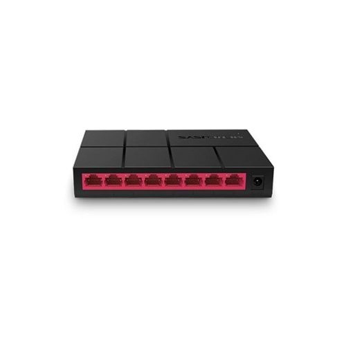 TP Mercusys MS108G 8'li Masaüstü gigabit switch (3yıl üretici garantili)