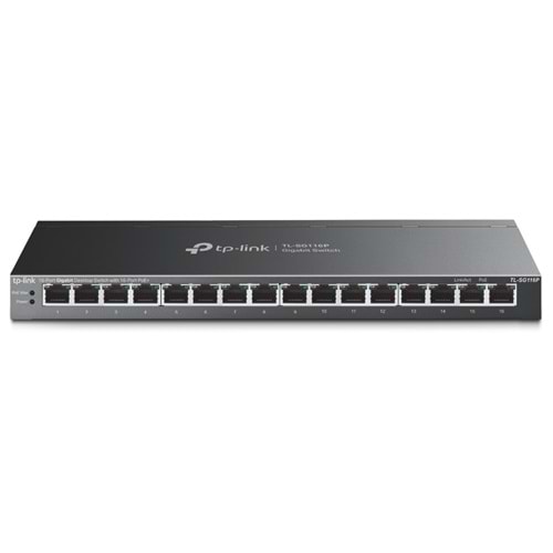 Tp Festa TL-SG116P 120W 16GE PoE Switch,250m,Metal (3yıl üretici garantili)