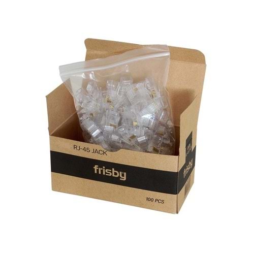 Frisby FNW-RJ4519N CAT 5 100'lü paket RJ-45 konnektör