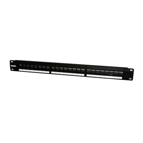 BeekBN-PP-M24S 24'lü Cat 6 Boş moduler patch panel