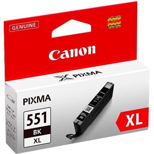 Canon clı-551xl bk Siyah mürekkep kartuş 11ml