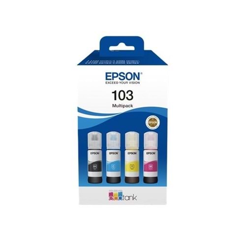 Epson C13T00S64A 103 4lü Multipack Kartuş Orjinal