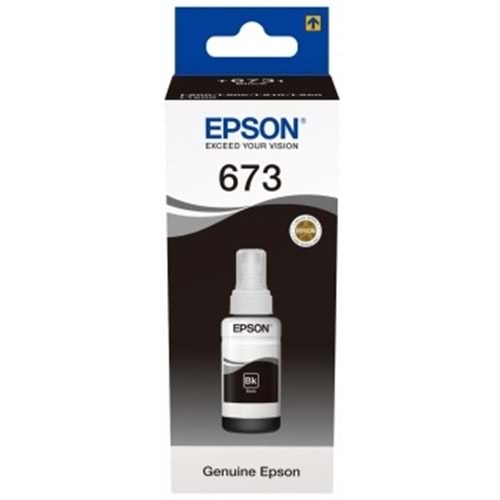 EPSON C13T67314A MÜREKKEP KARTUŞ SİYAH 70ML.