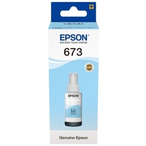 EPSON C13T67354A MÜREKKEP KARTUŞ AÇIK MAVİ 70ML.