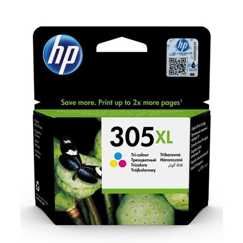 HP 3YM63AE (305XL) Renkli Mürekkep Kartuş