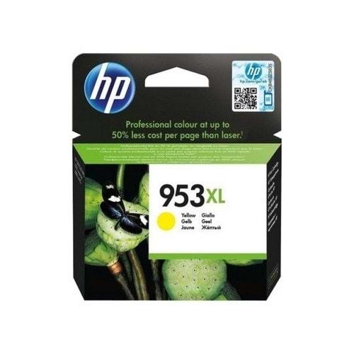 HP F6U18AE (953XL) Sarı Mürekkep Kartuş