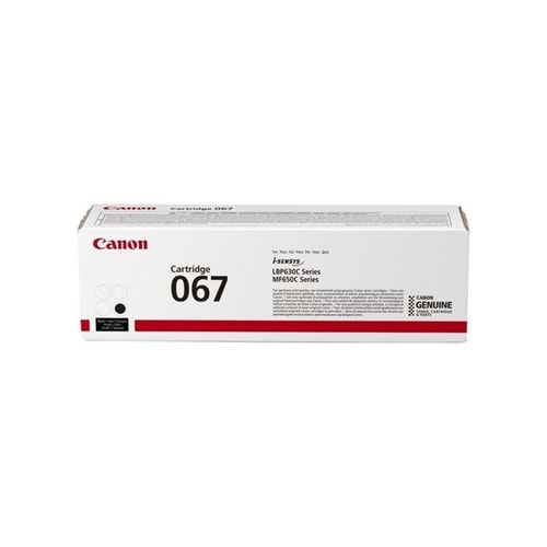 Canon crg-067 bk Siyah toner (orjinal)
