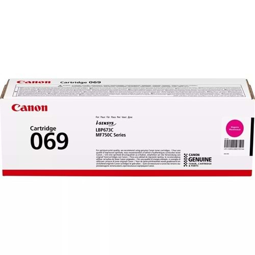 Canon crg 069m kırmızı toner orjinal