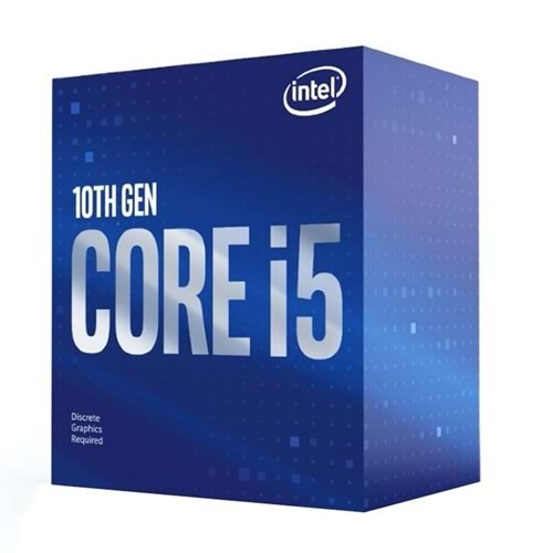 INTEL CORE i5 10400 12MB 6çekirdekli O/B UHD630 1200p 65w Kutulu+Fanlı