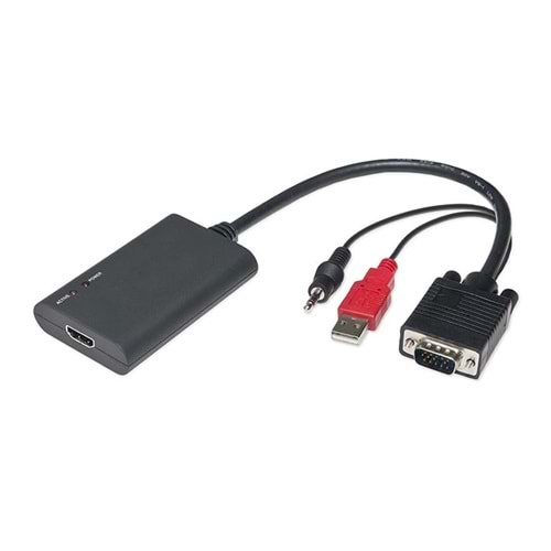 S-LINK SL-VHC20 0.15metre VGA- HDMI Çevirici Adaptör