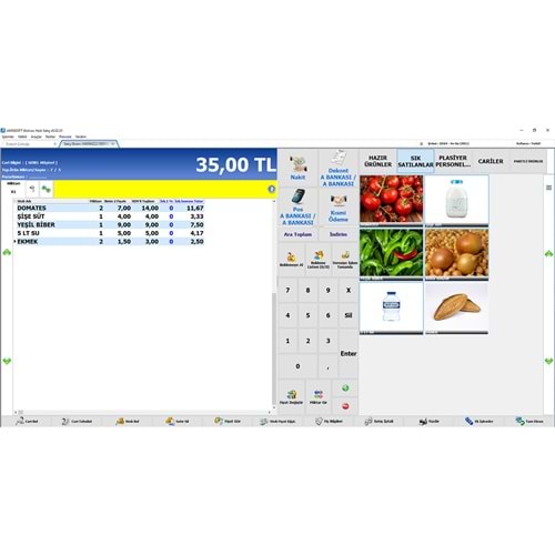 Akınsoft Wolvox Market Yönetimi Paket-2