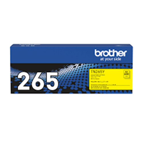 Brother TN-265Y Sarı Yüksek Kapasiteli Lazer Toner Kartuşu (~2.200 Sayfa)