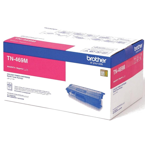 BROTHER TN-469M Kırmızı (Magenta) Yüksek Kapasiteli Orijinal Lazer Toner Kartuşu