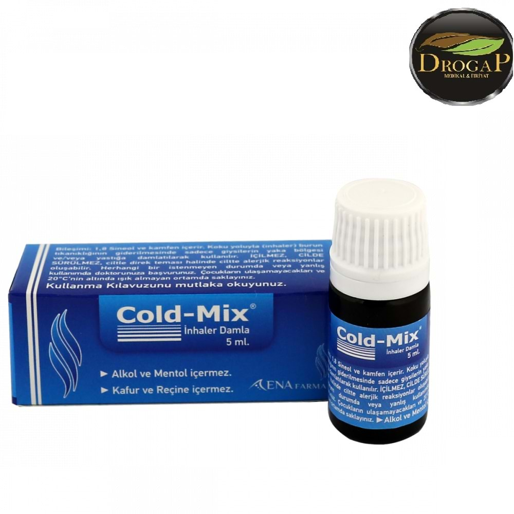 COLD-MİX İNHALER DAMLA 5 ML ( MAVİ )